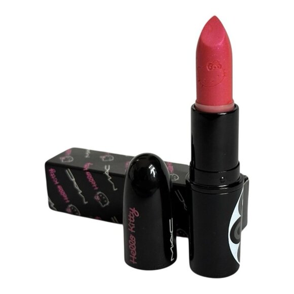 MAC Hello Kitty Big Bow Glaze Lipstick Rare Limited Edition NIB 0.1oz - Picture 3 of 5